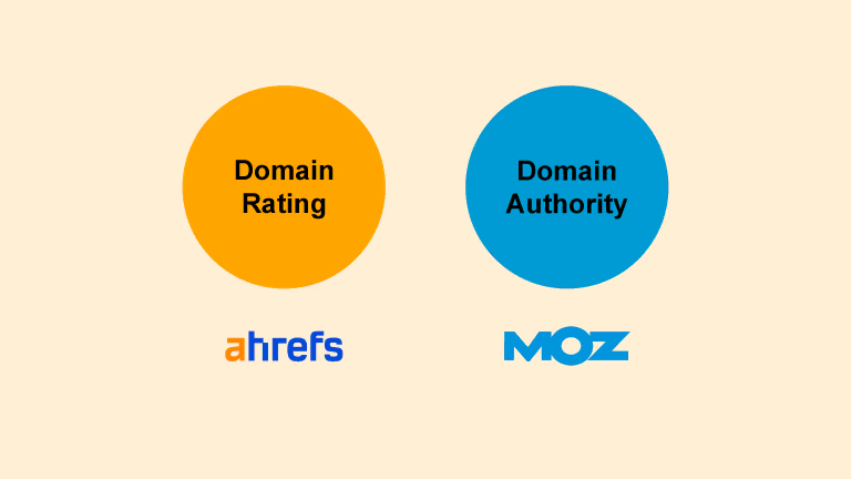 Domain authority vs domain rating